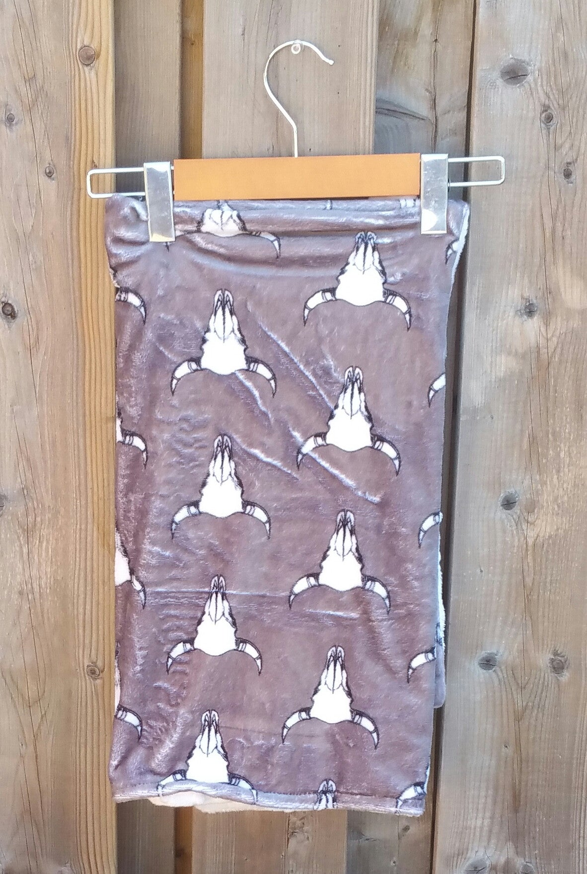 Double Minky Crib Blanket
