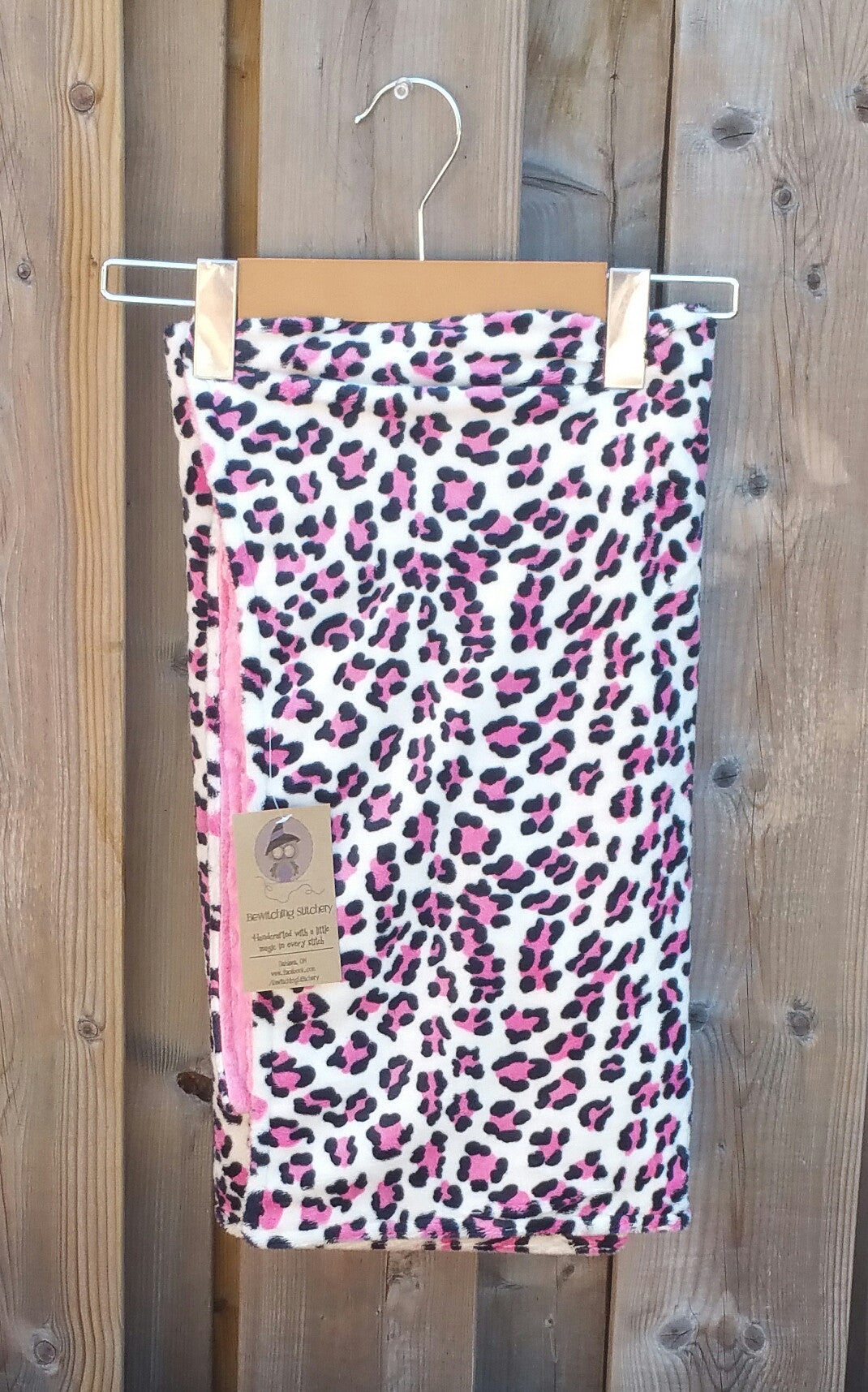 Double Minky Crib Blanket