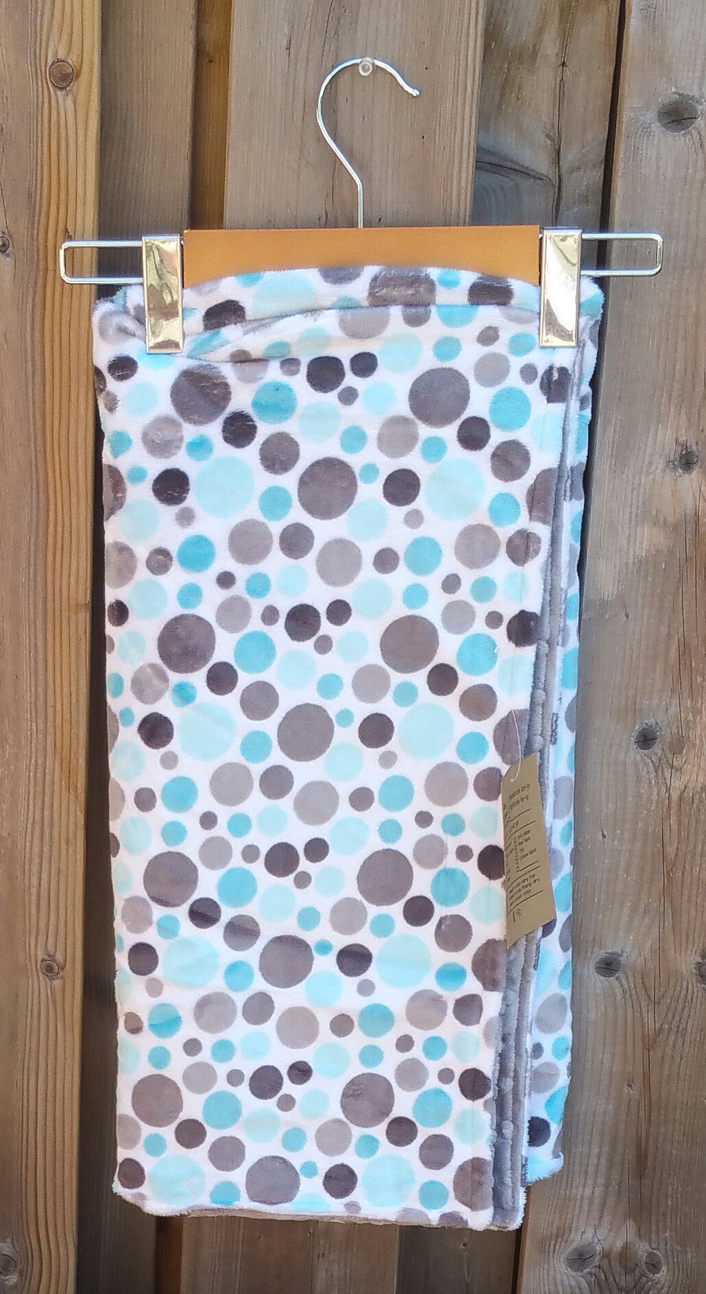 Double Minky Crib Blanket