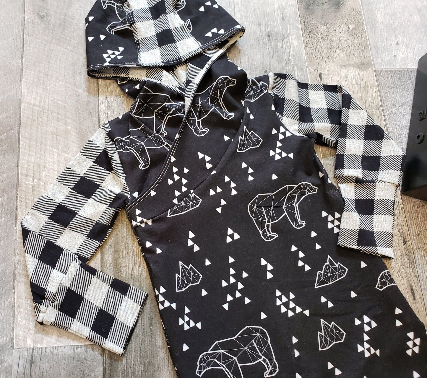 Grow On Hooded Romper