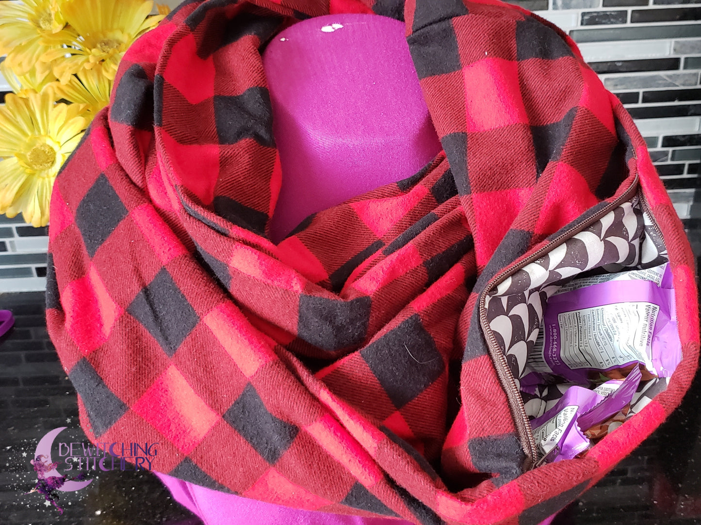 Infinity Scarf with pocket
