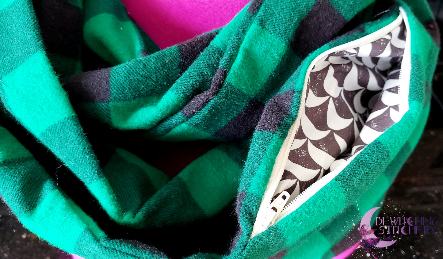Infinity Scarf with pocket