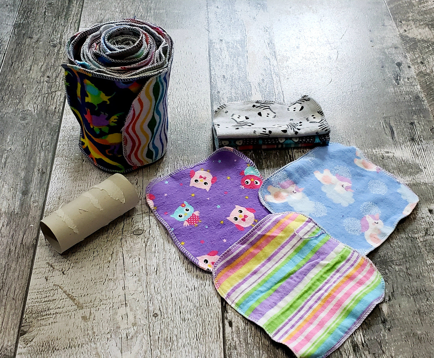 Eco Toilet Unpaper rainbow