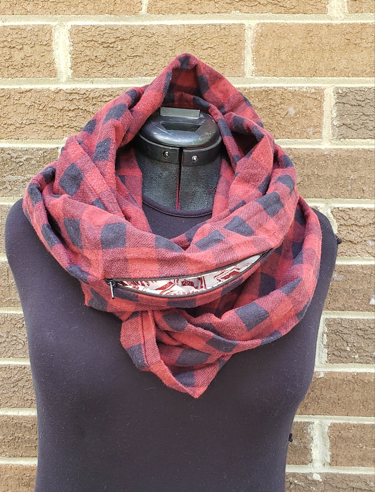 Infinity Scarf with pocket