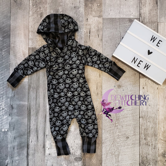 Grow On Hooded Romper