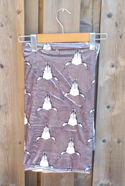 Double Minky Crib Blanket